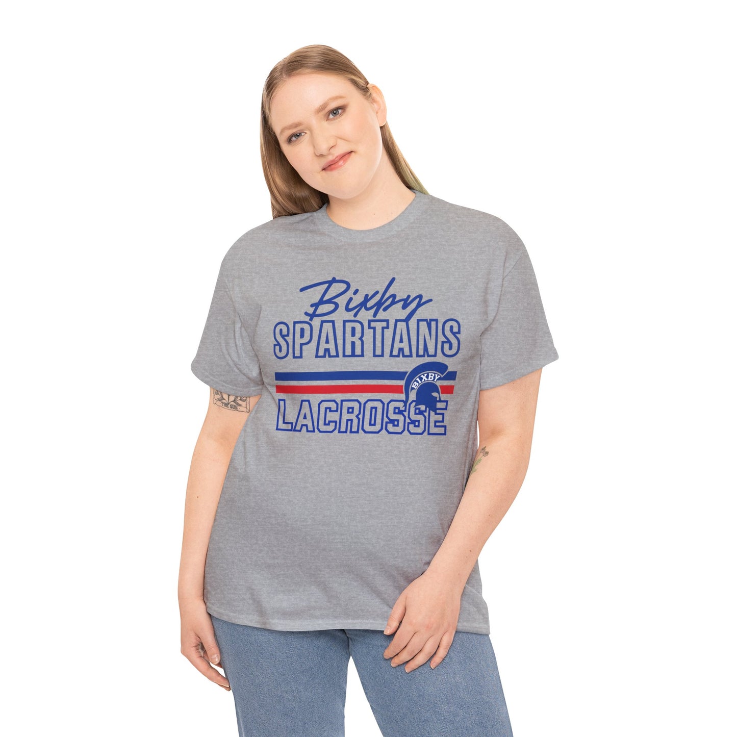 Bixby Spartans Lacrosse Gildan Tee