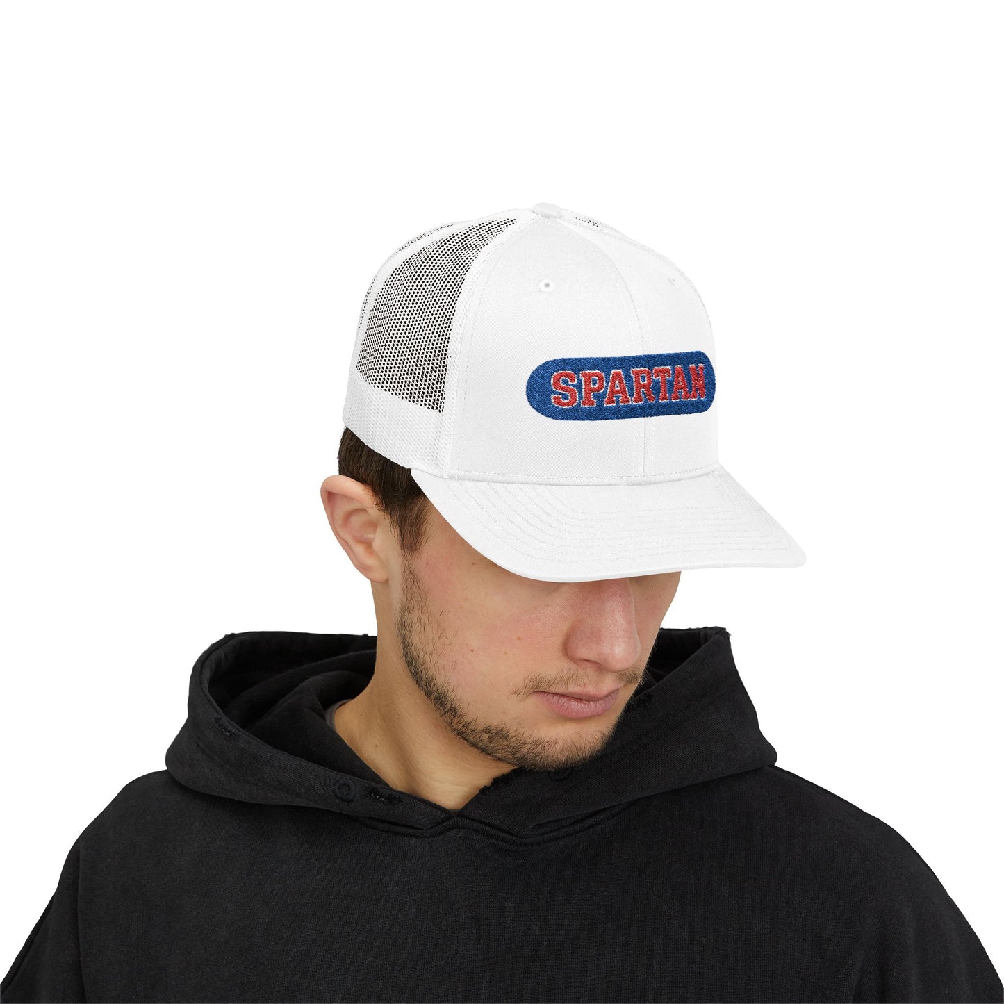 Spartan Bold Embroidered Trucker Snapback