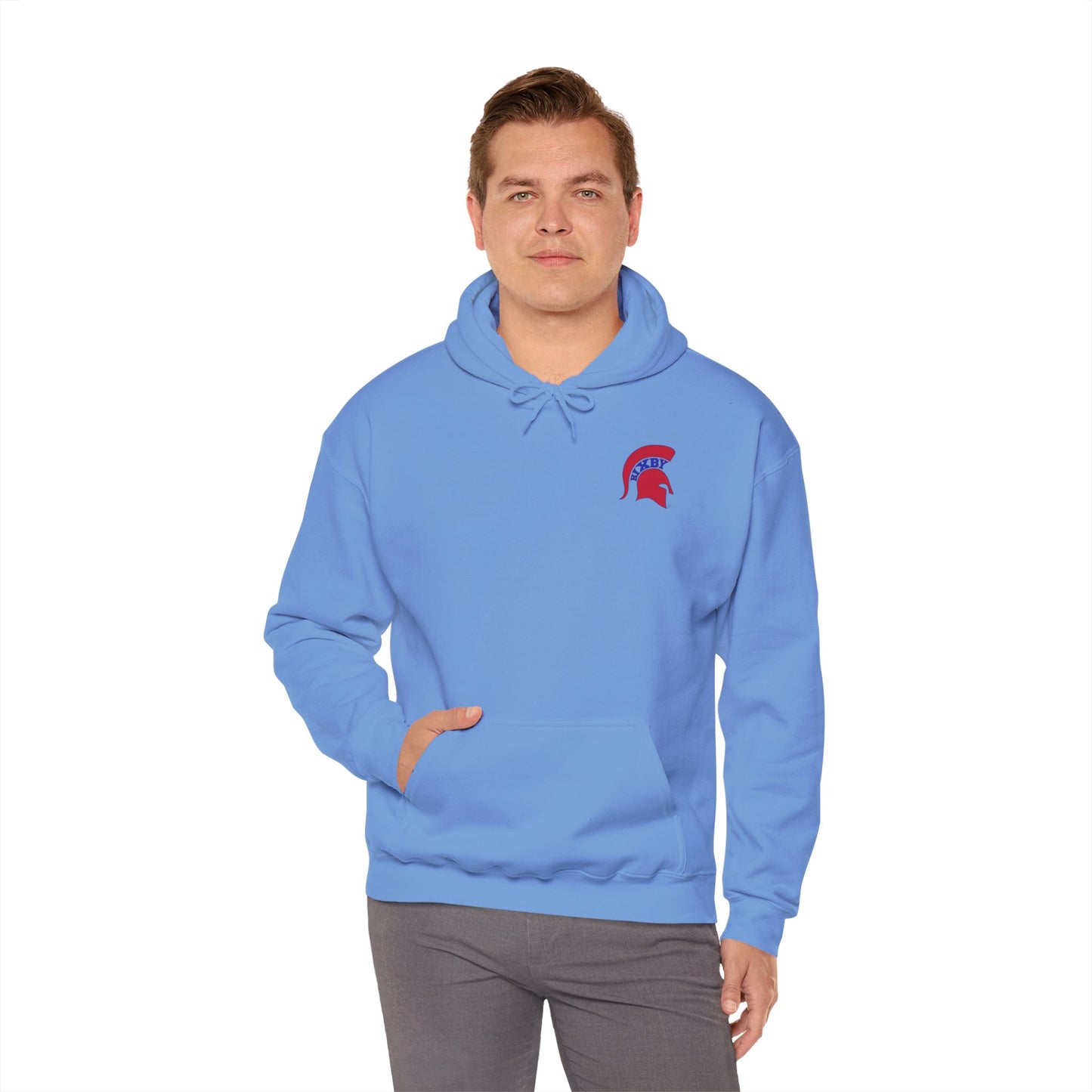 Bixby Spartans Band Dad Gildan Hoodie