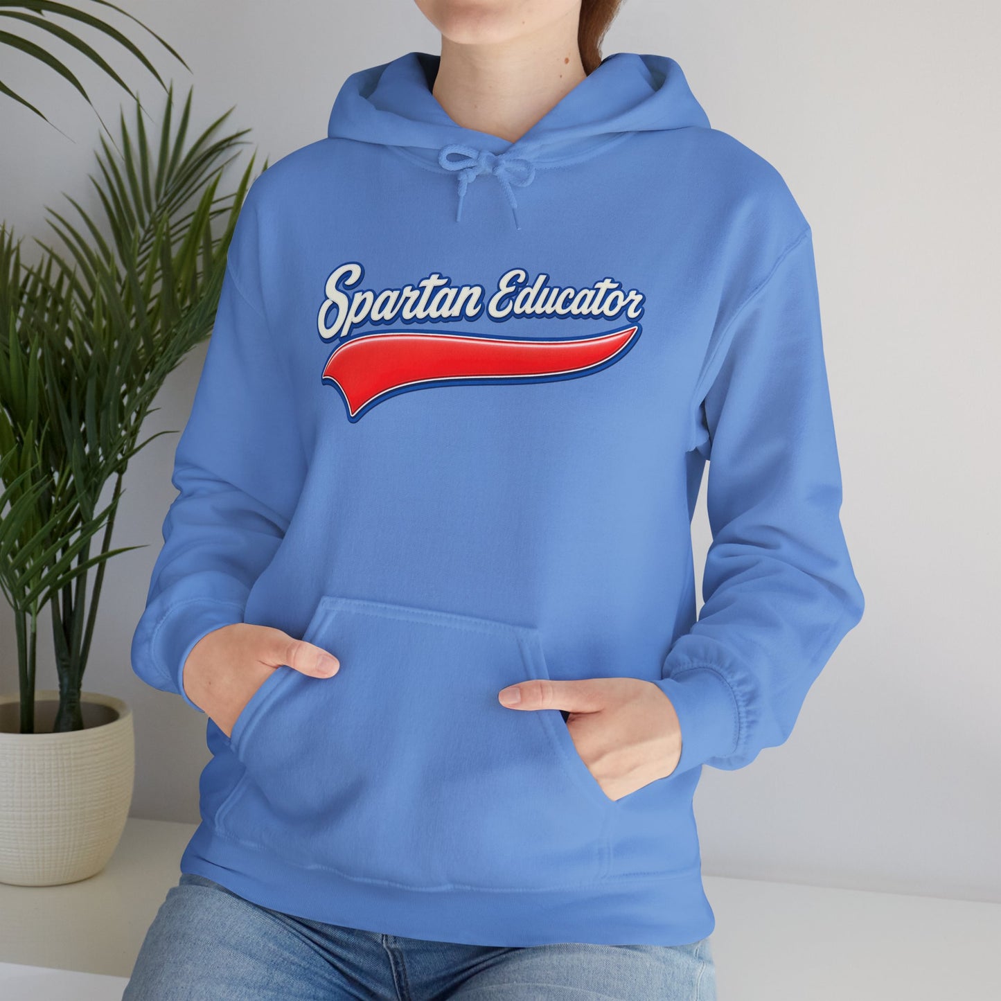 Spartan Educator Design Gildan Hoodie