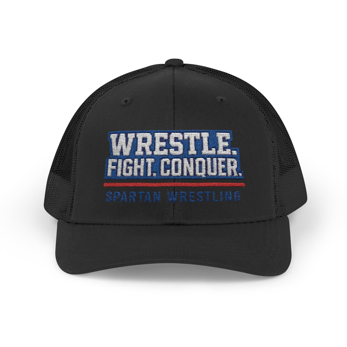 Spartan Wrestle. Fight. Conquer Trucker Snapback