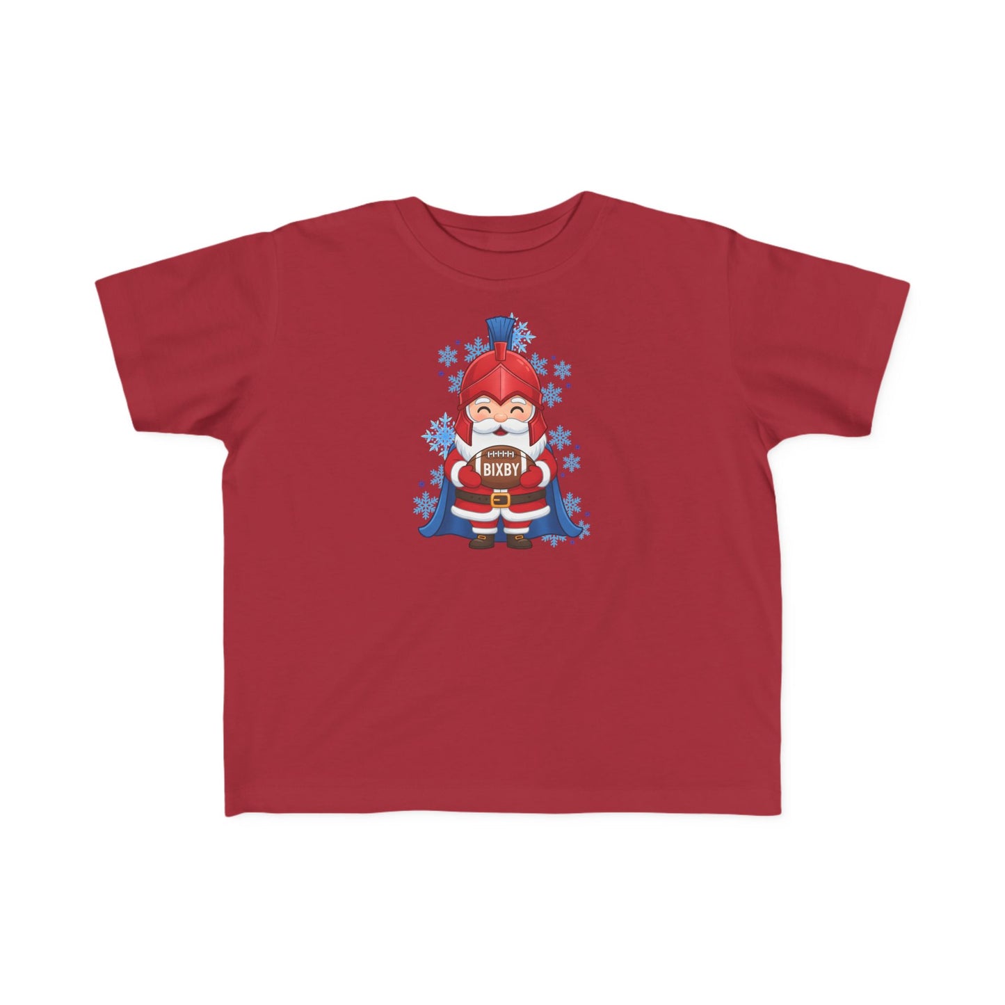 Spartan Football Santa Toddler Rabbit Skins Tee