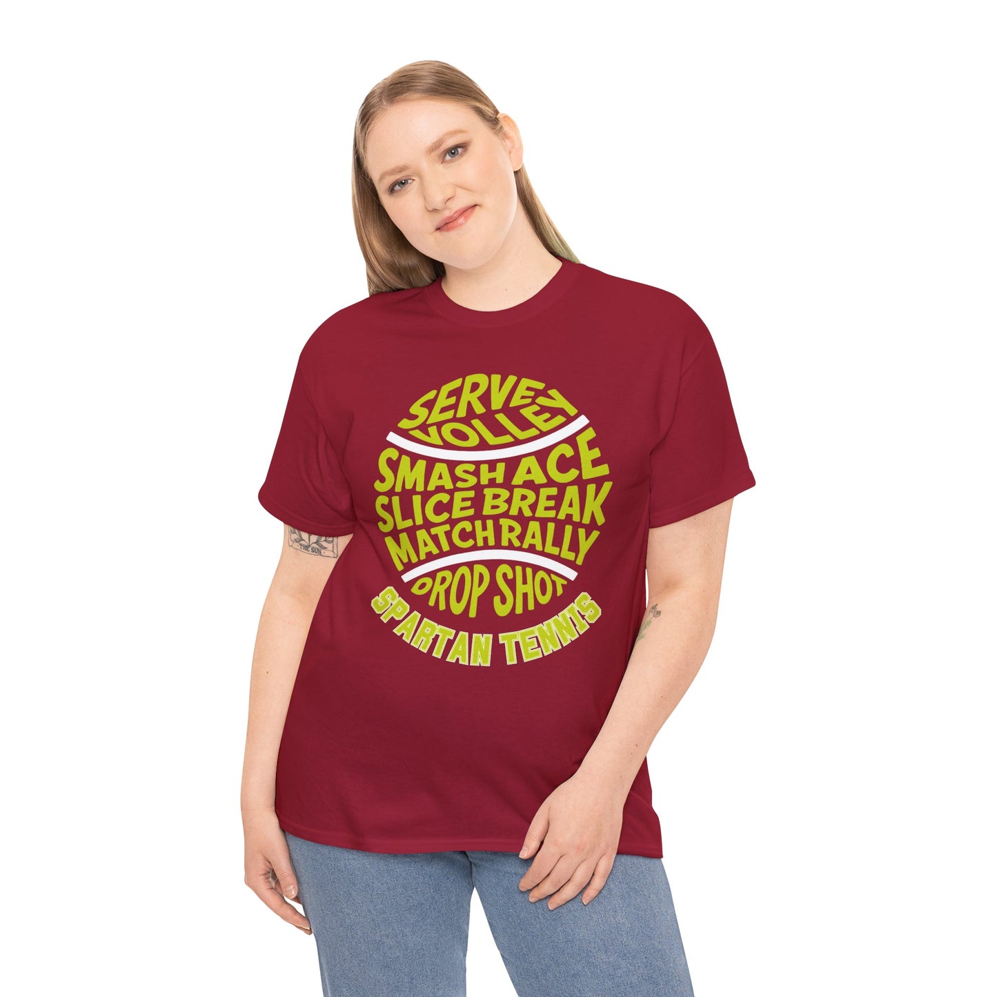 Bixby Spartan Tennis Gildan Tee