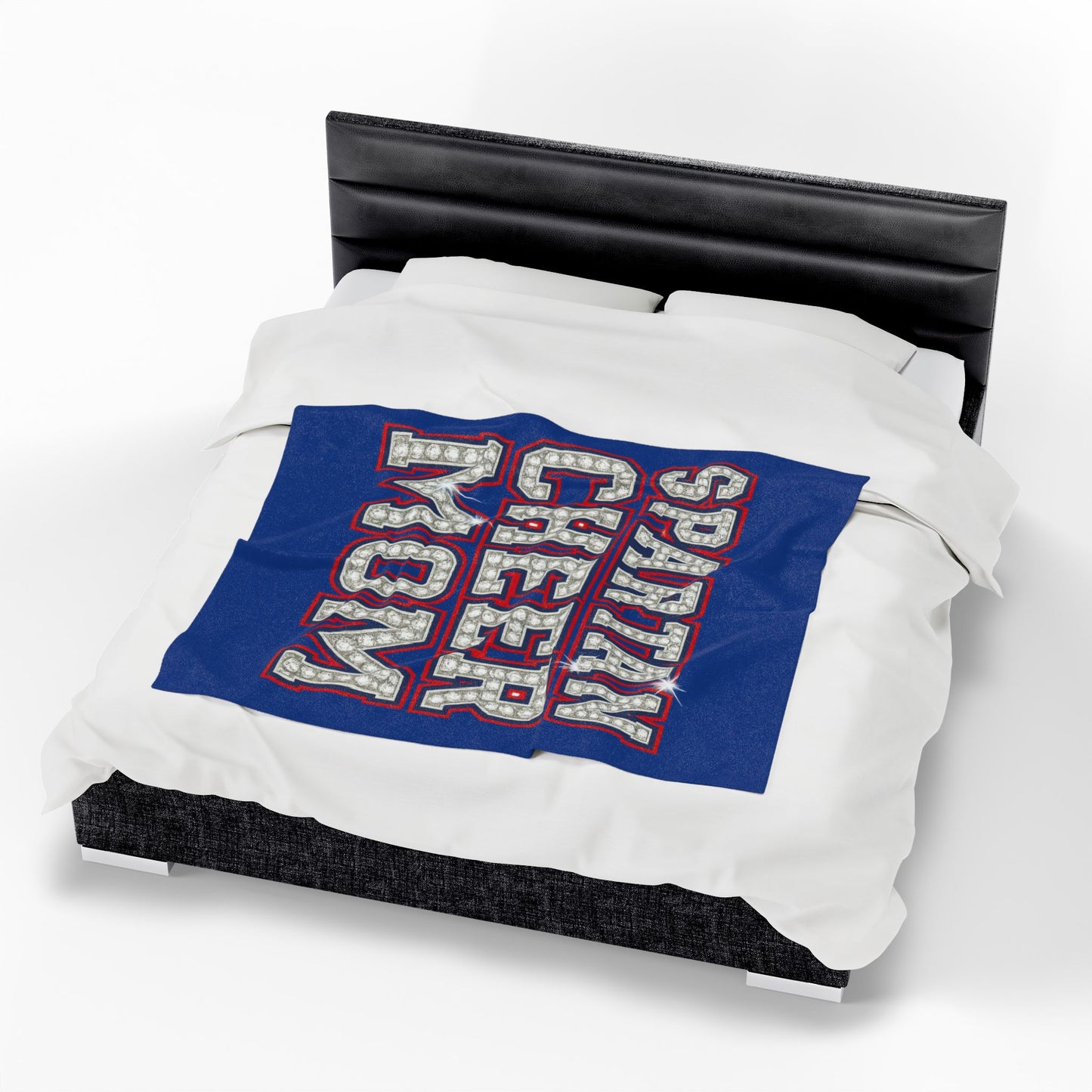 Spartan Cheer Mom Velveteen Plush Blanket