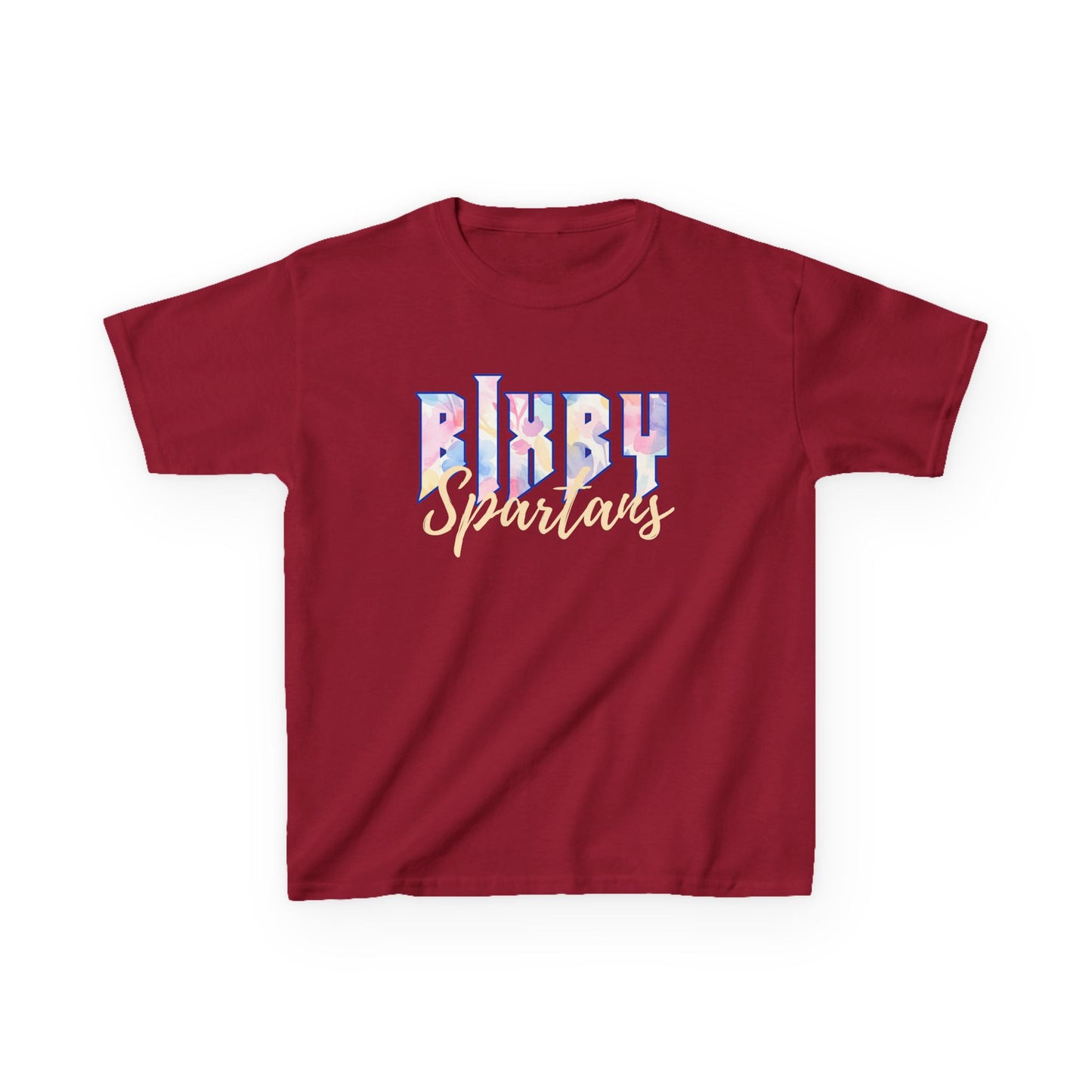 Bixby Spartans Retro Floral School Spirit