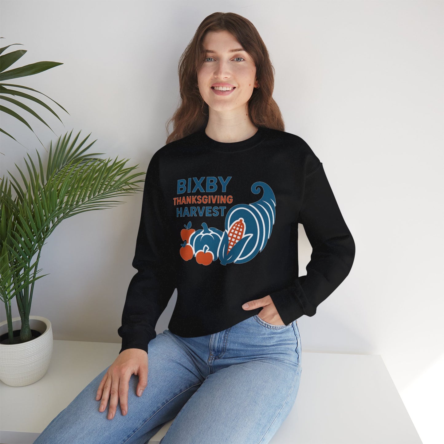 Bixby Thanksgiving Harvest Gildan Sweatshirt