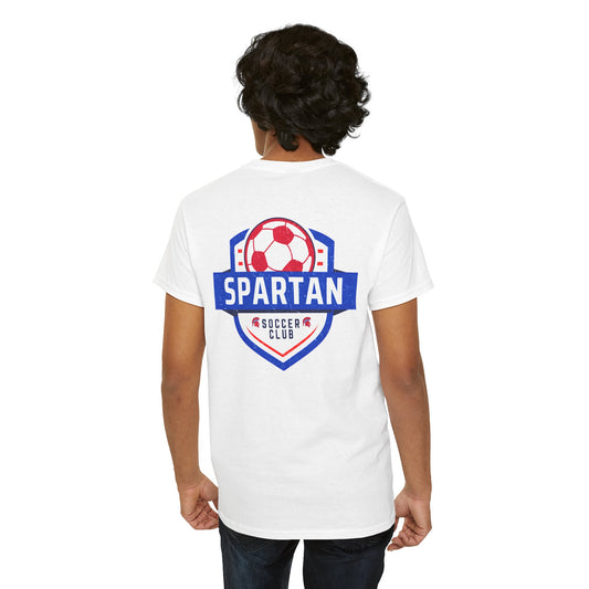 Spartan Soccer Club Distressed Crest Gildan Tee