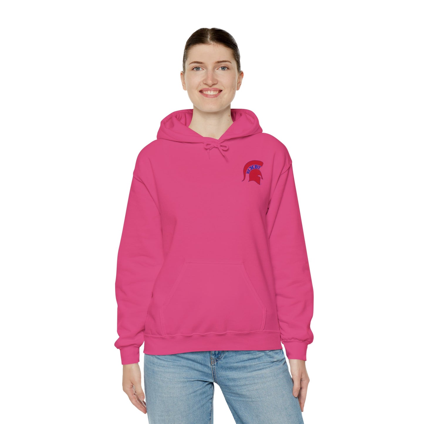 Spartan Soccer Club Distressed Crest Gildan Hoodie