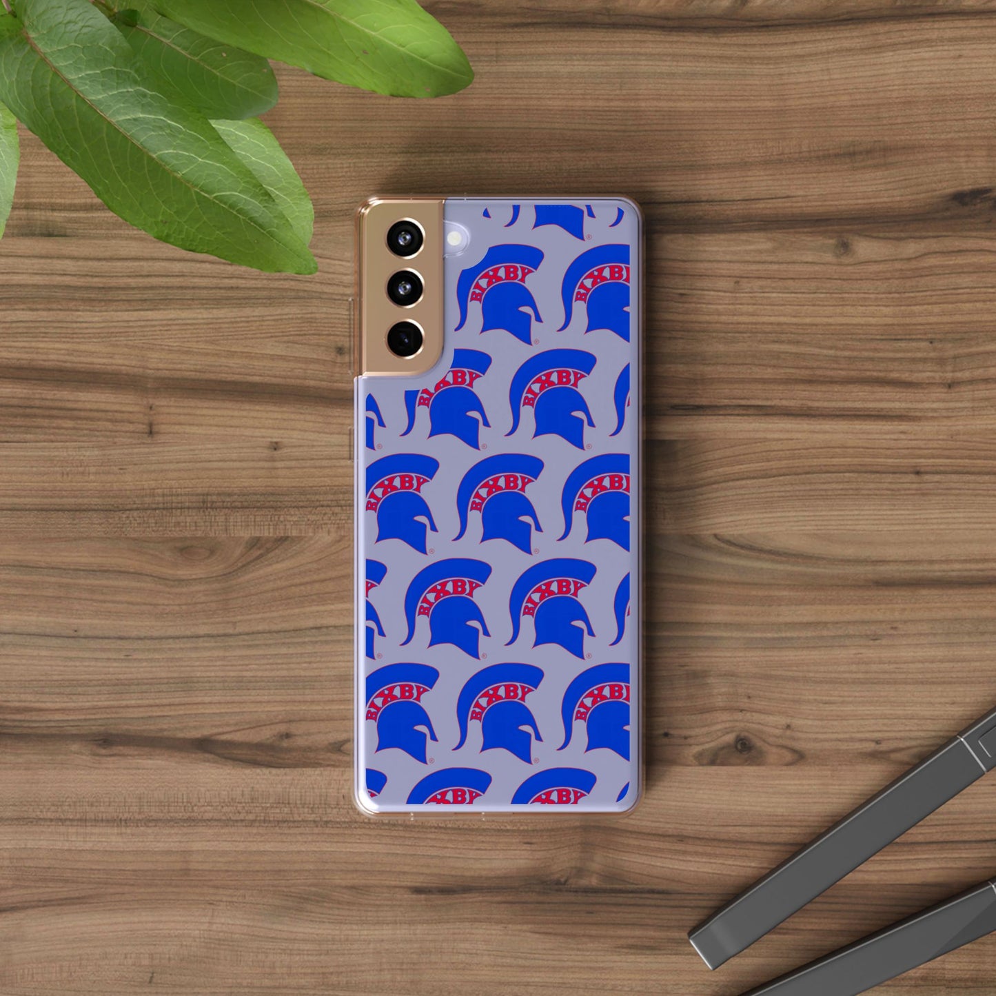 Spartan Blue Logo Clean Samsung Phone Case
