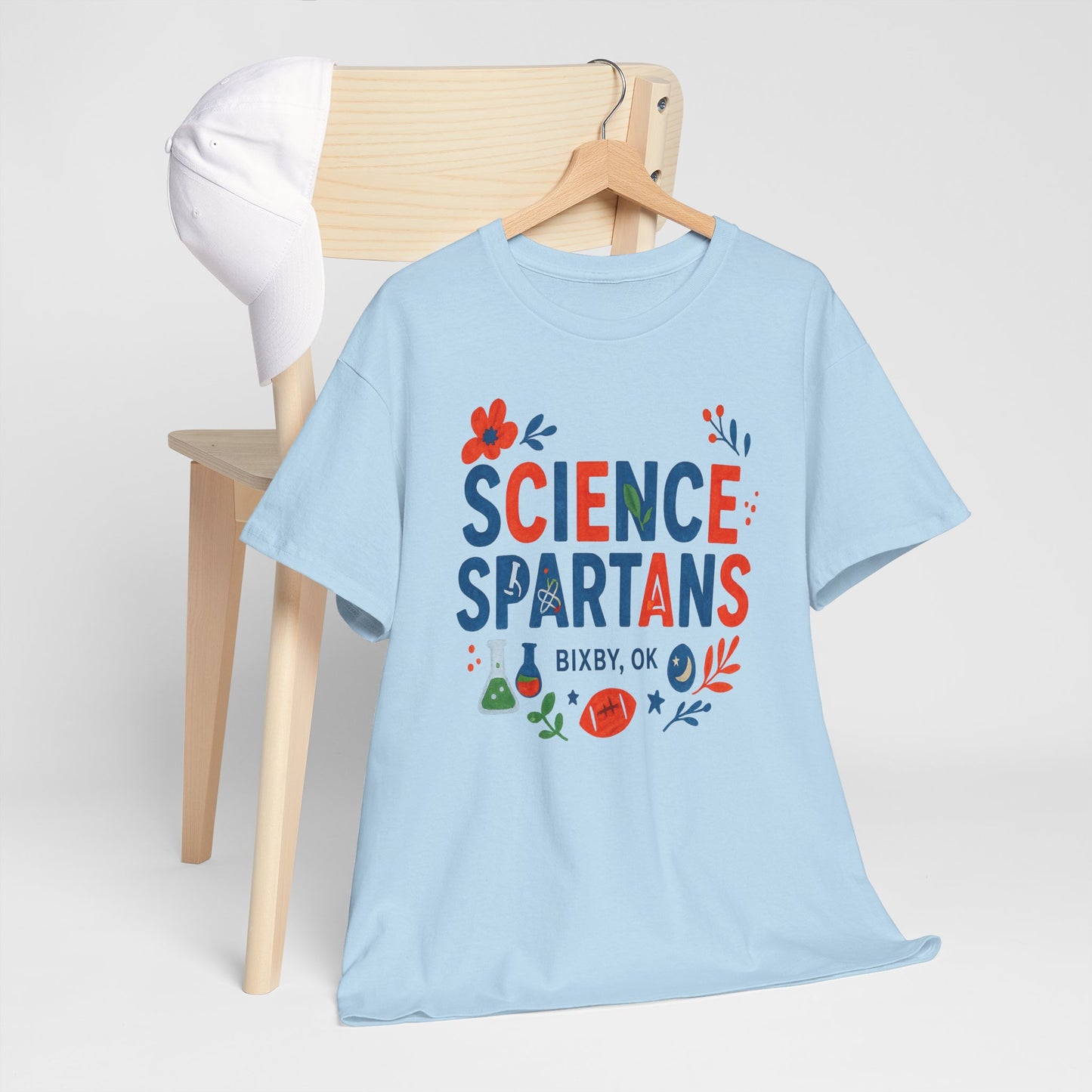 Floral Science Spartan Gildan Tee