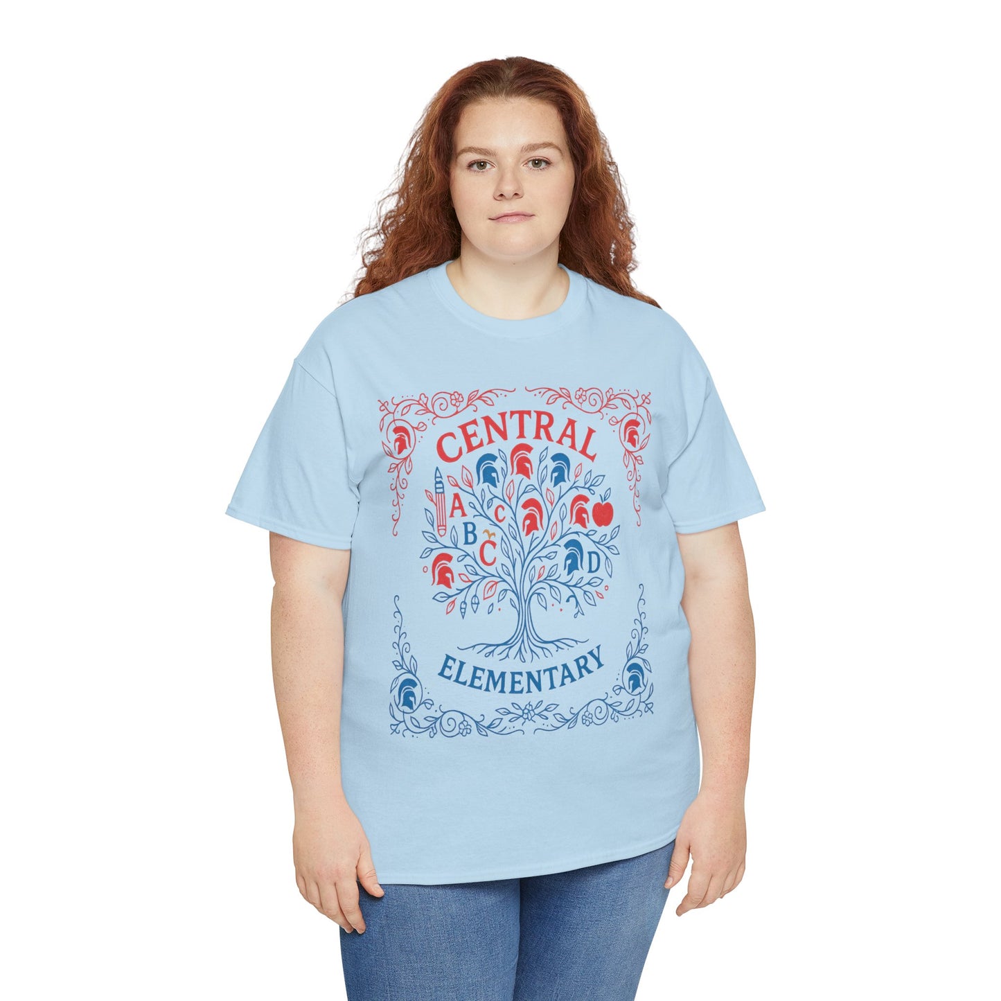 Floral Central Elementary Spartan Gildan Tee