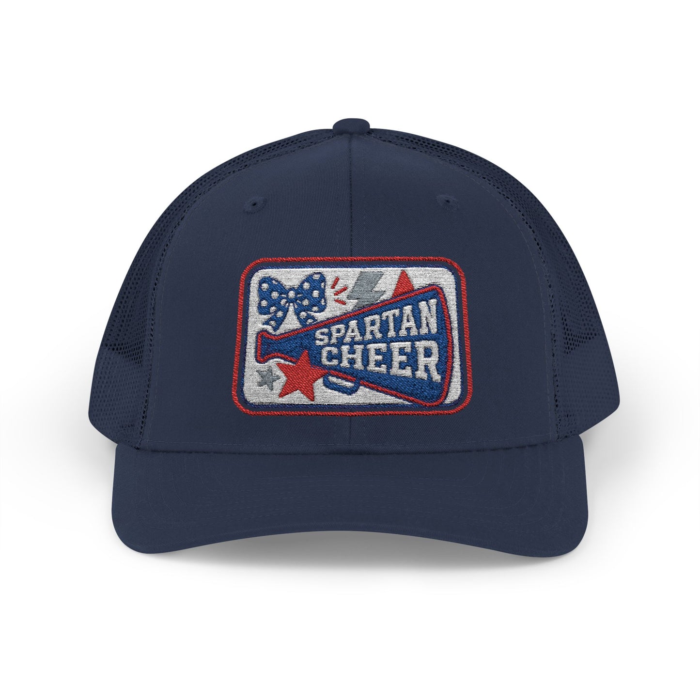 Spartan Cheer Embroidered Trucker Snapback