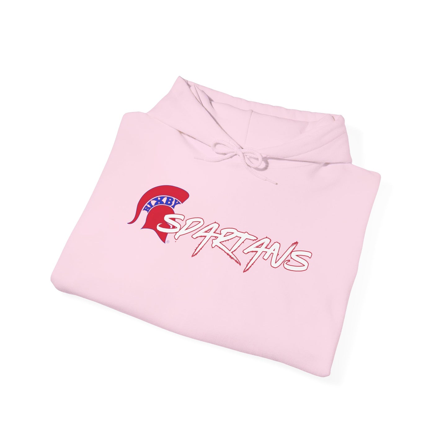 Spartans Red Logo Gildan Hoodie