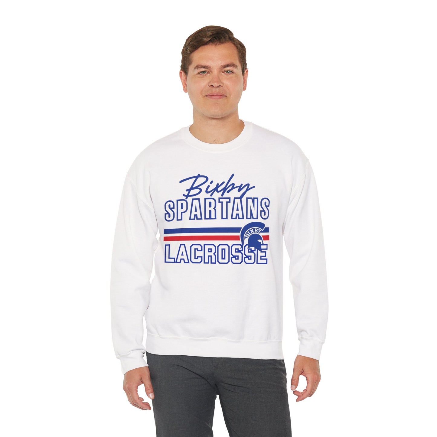 Bixby Spartans Lacrosse Gildan Sweatshirt