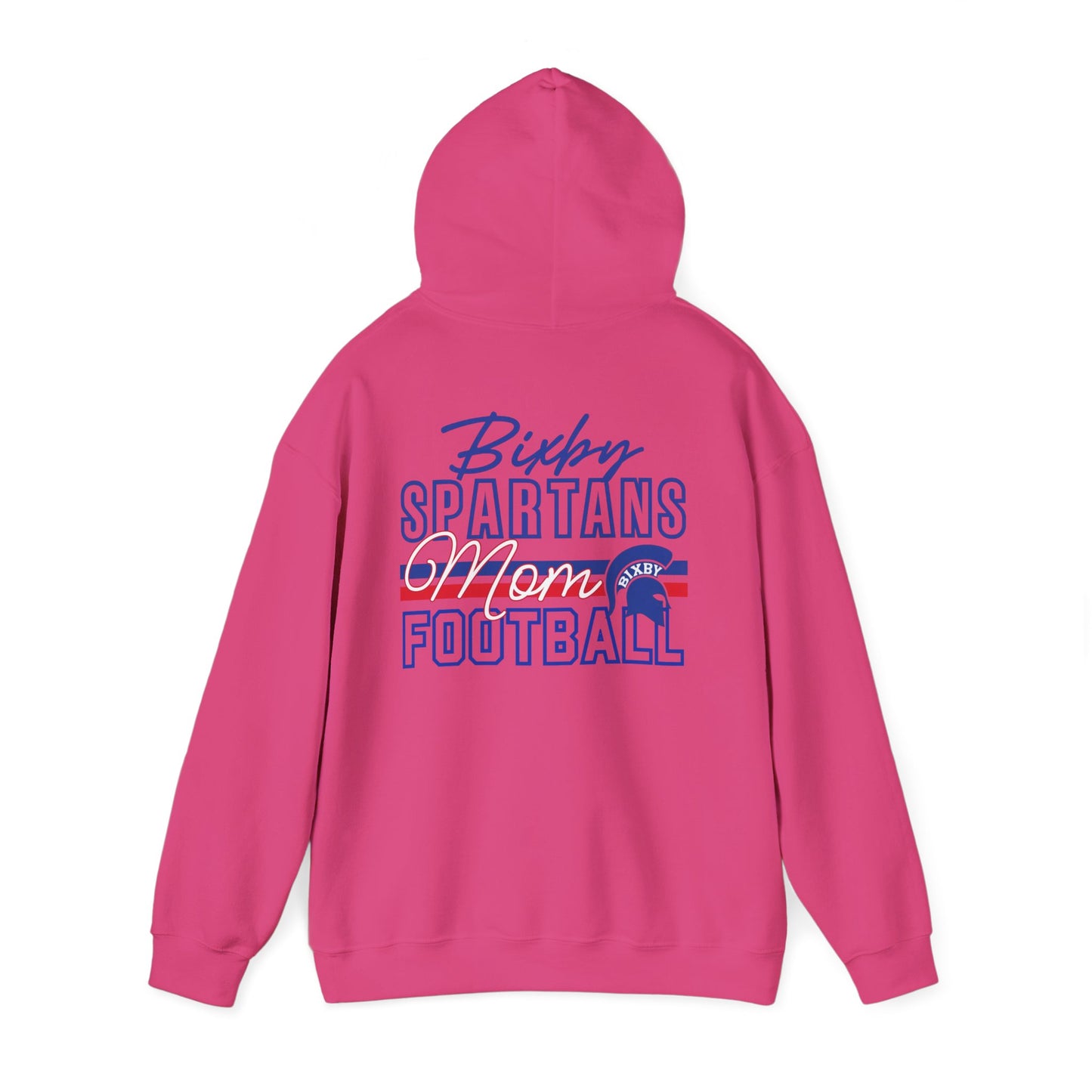 Bixby Spartans Football Mom Gildan Hoodie