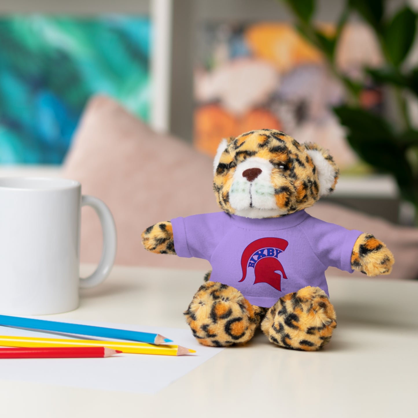 Spartan Stuffed Animal Logo