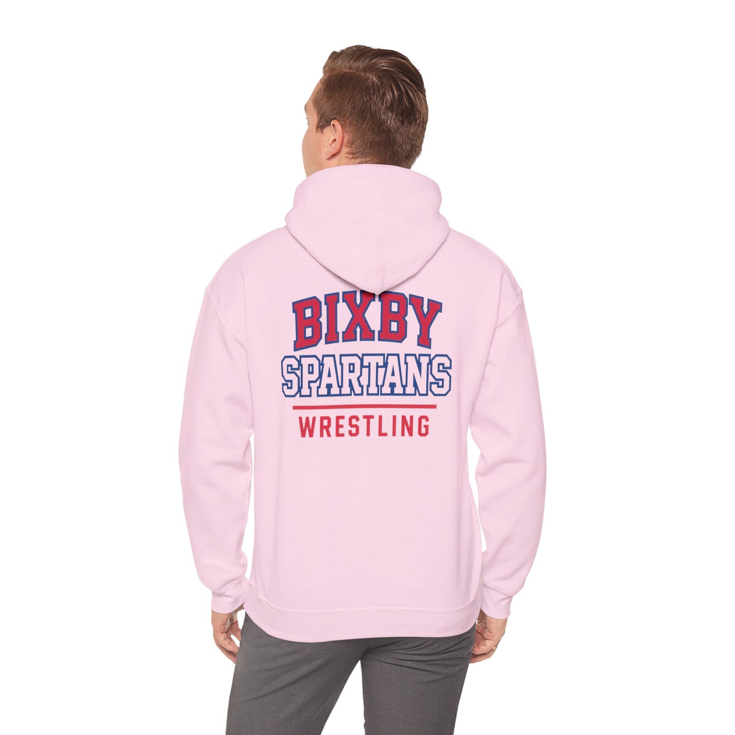 Bixby Spartan Wrestling Gildan Hoodie