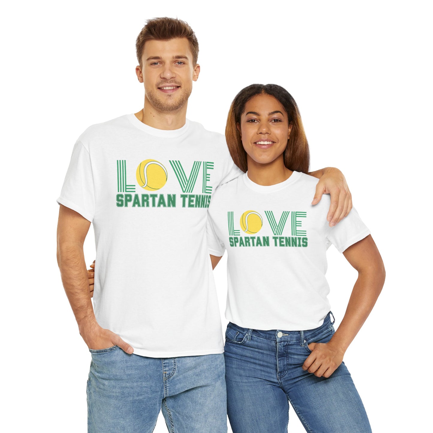 Bixby Spartan Tennis Gildan Tee
