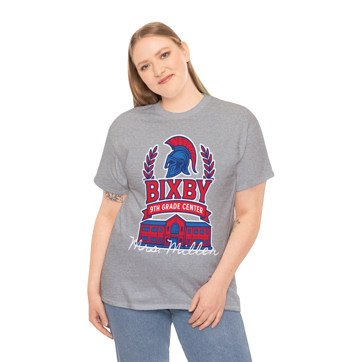 Spartan Ninth Grade Center Gildan Tee