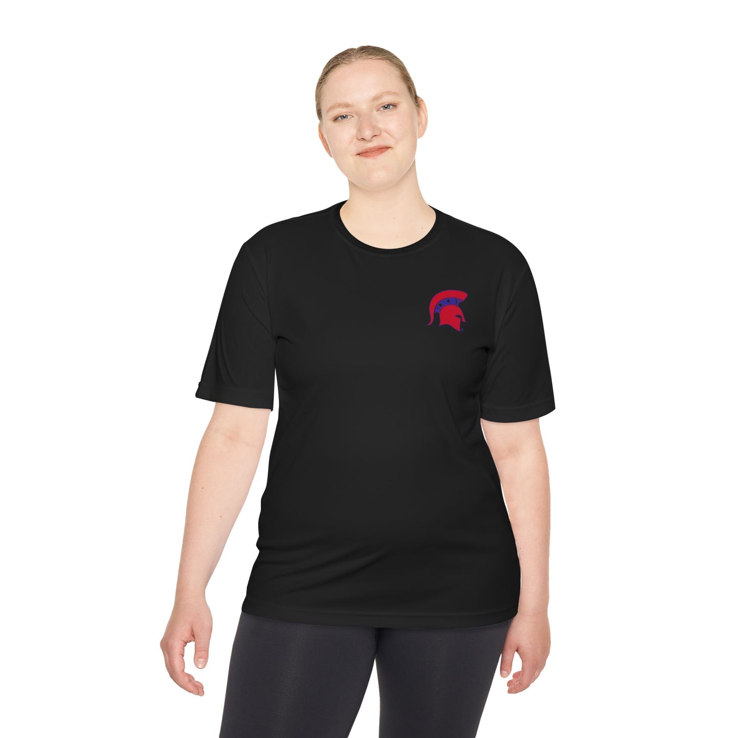 Spartan Red Logo Adult Sport-Tek Tee