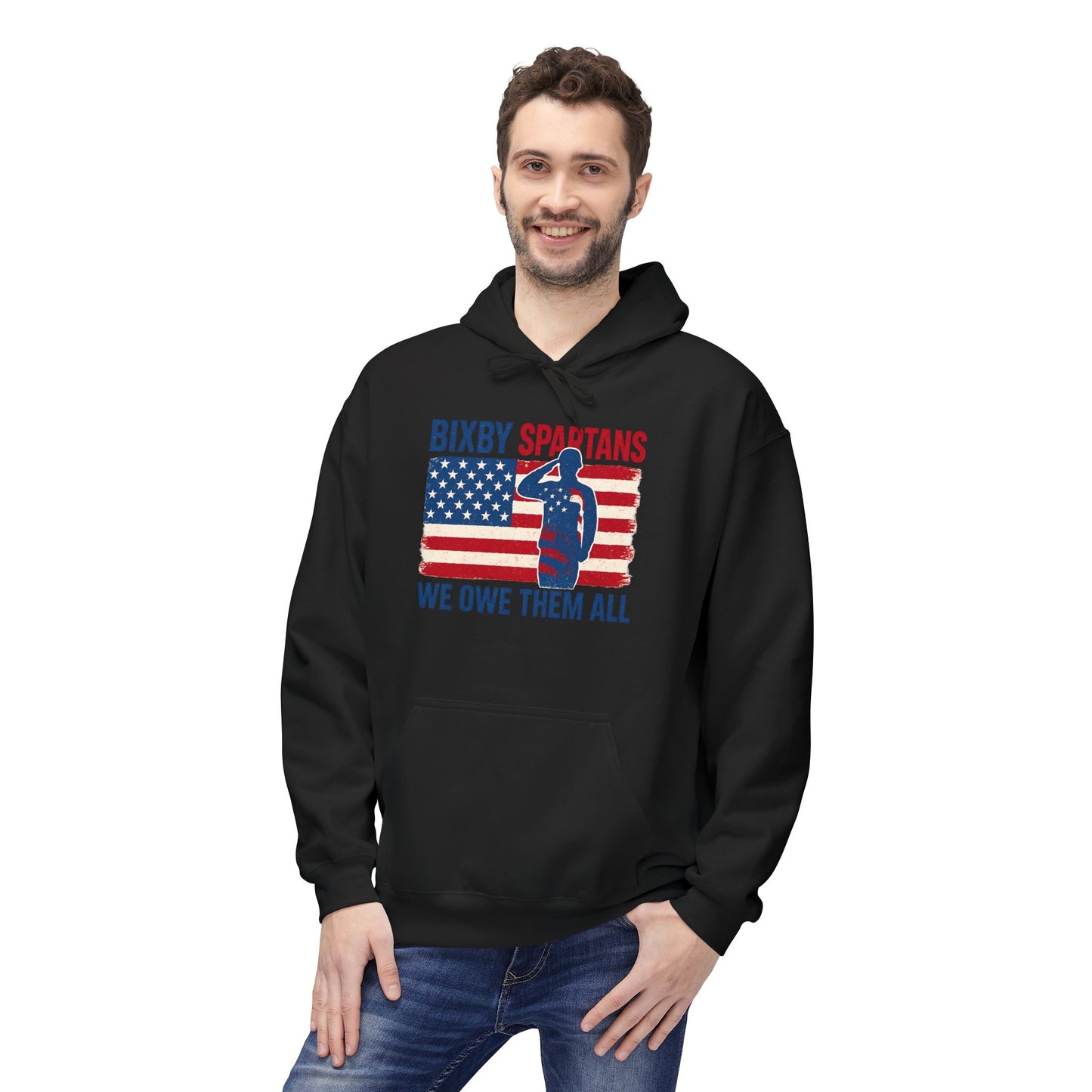 Bixby We Owe Them All Gildan Hoodie