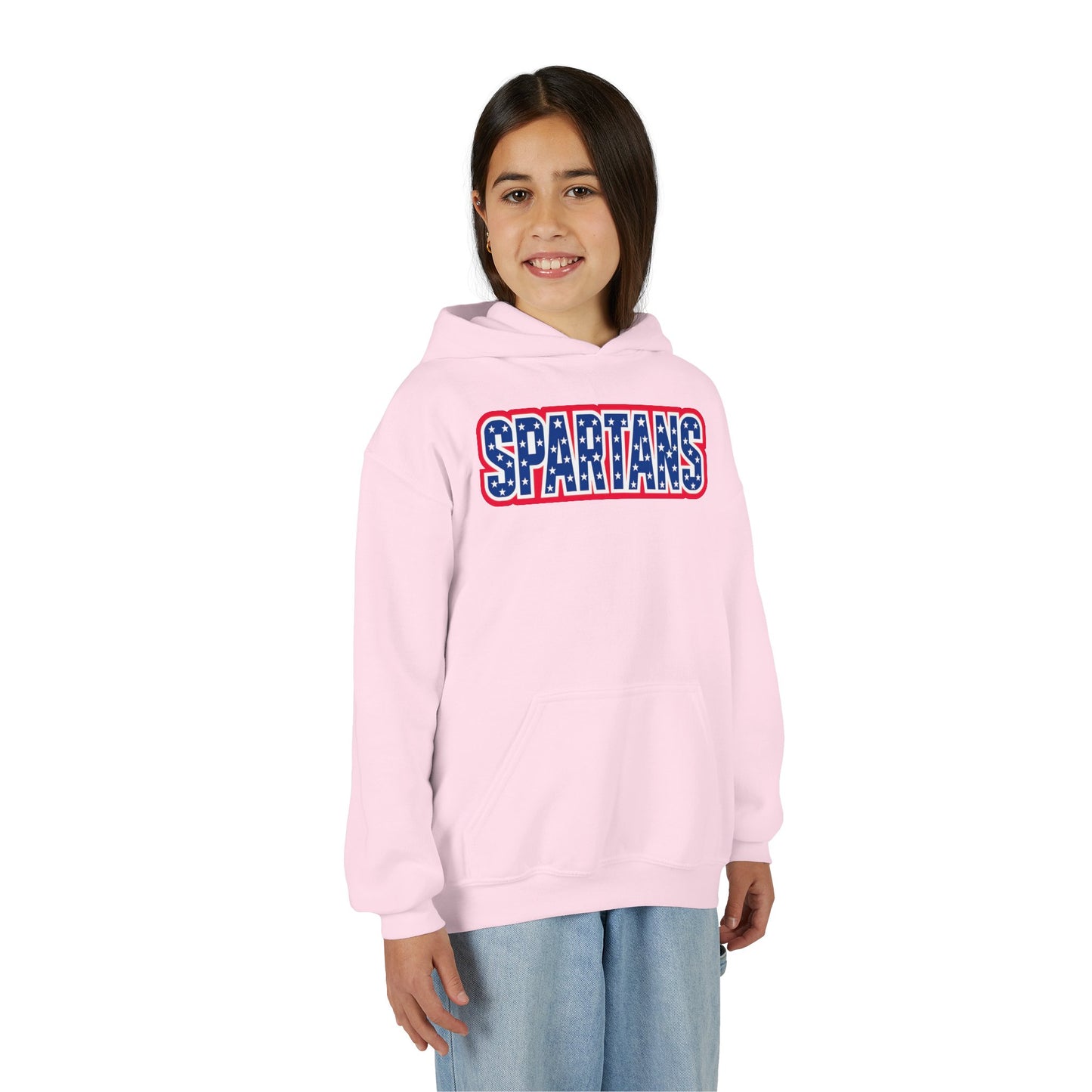 Spartans Patriotic Youth Gildan Hoodie