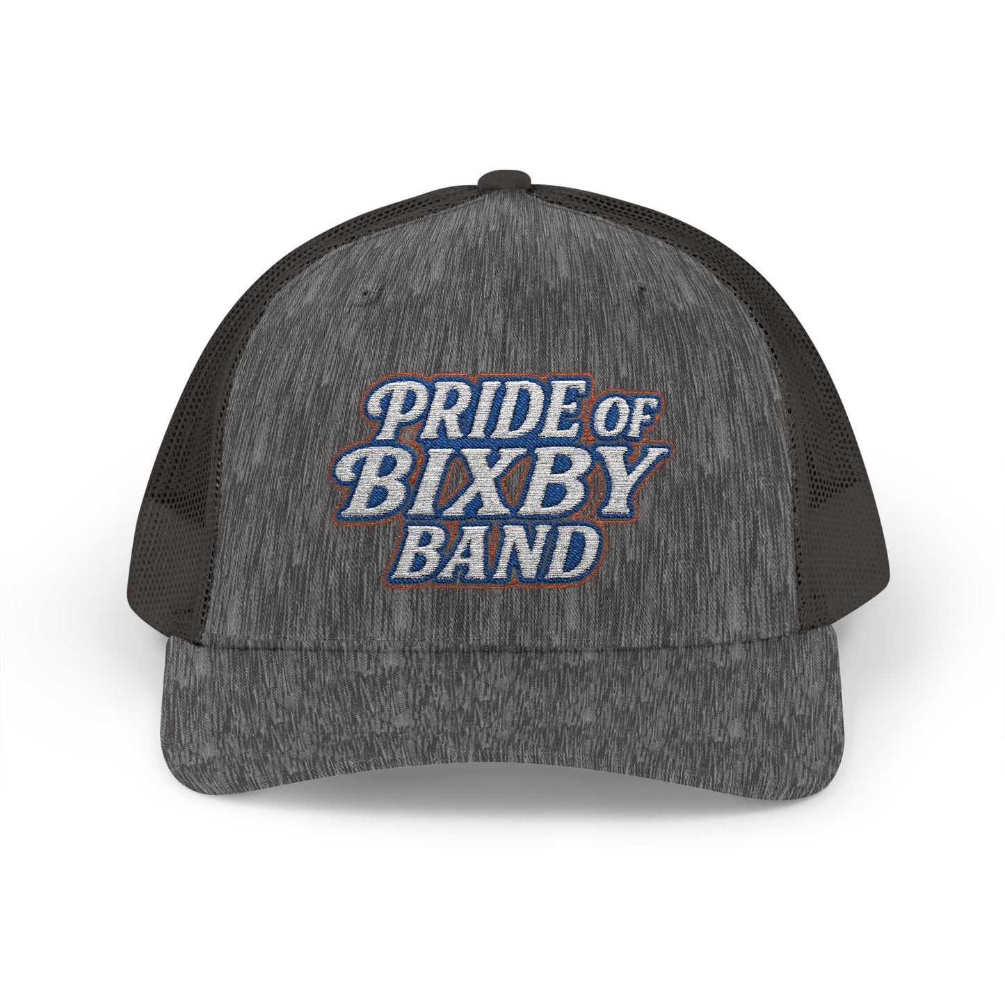 Pride of Bixby Band Embroidered Trucker Snapback