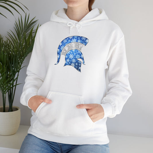 Bixby Spartan Winterfrost Gildan Hoodie