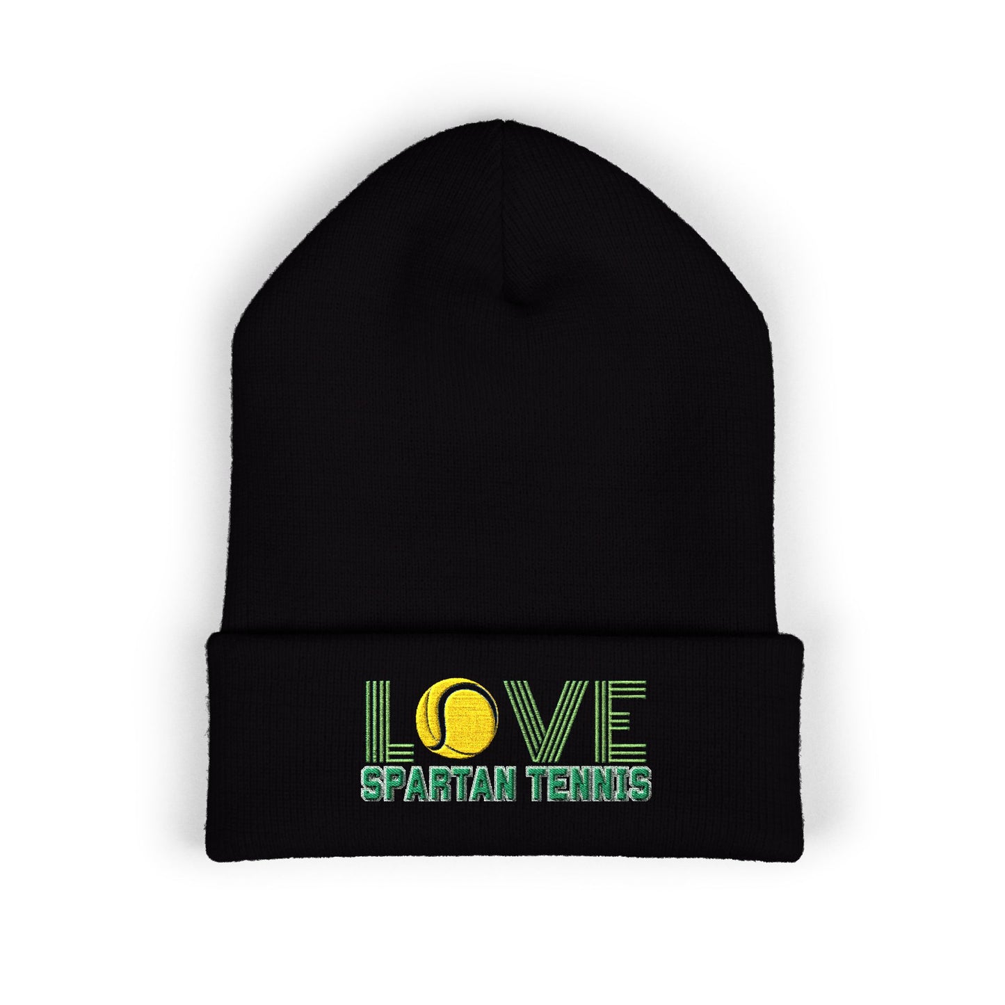 Bixby Spartan Tennis Embroidered Beanie