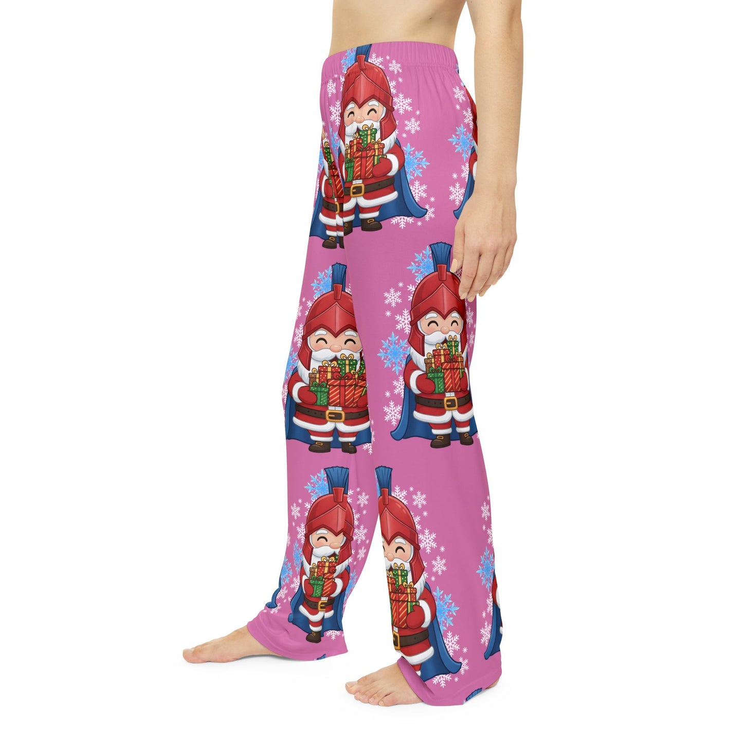 Spartan Santa Women's Pink Pajama Bottoms