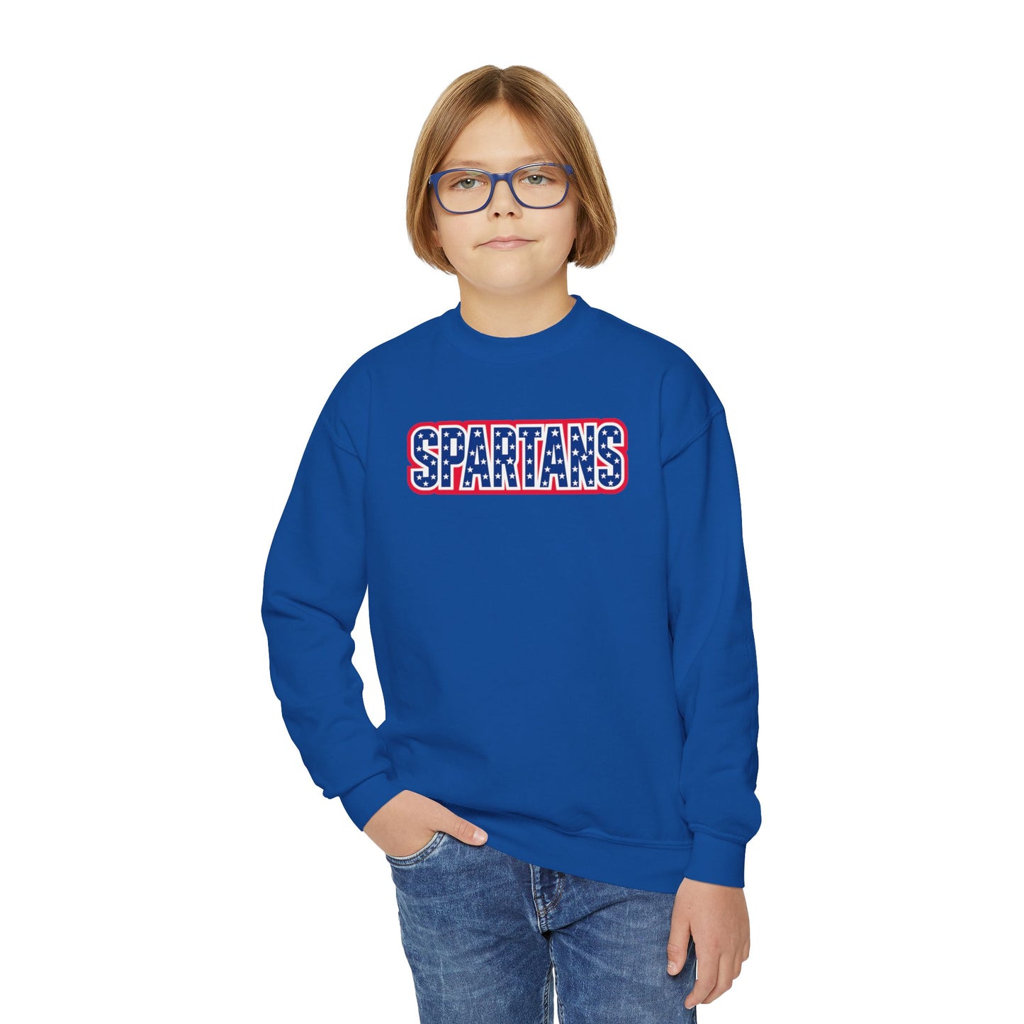 Spartan Patriotic Youth Gildan Sweatshirt