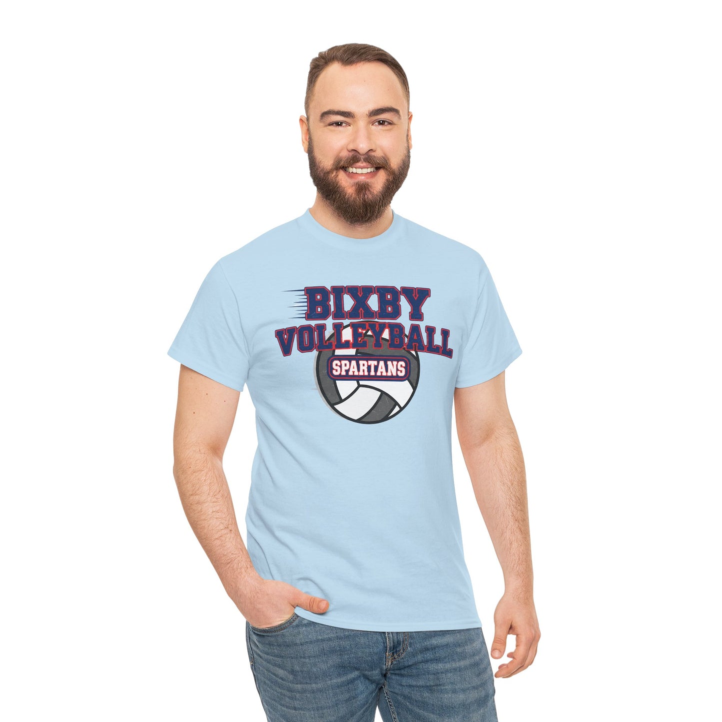 Bixby Spartan Volleyball Tee