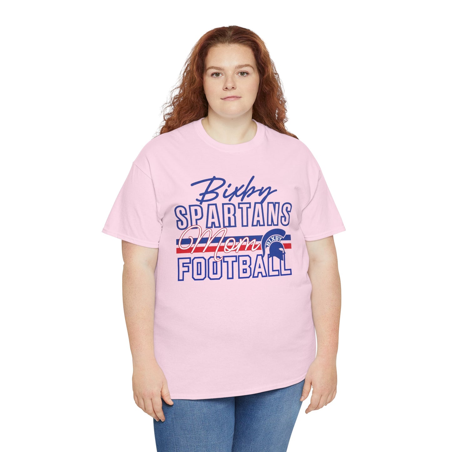 Bixby Spartans Football Mom Gildan Tee