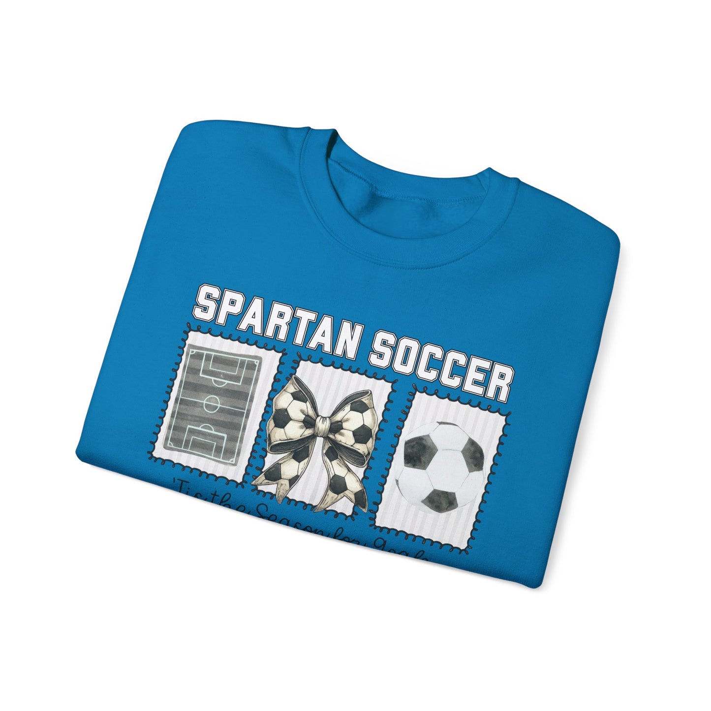 Spartan Tis The Season For Goals Gildan Sweatshirt