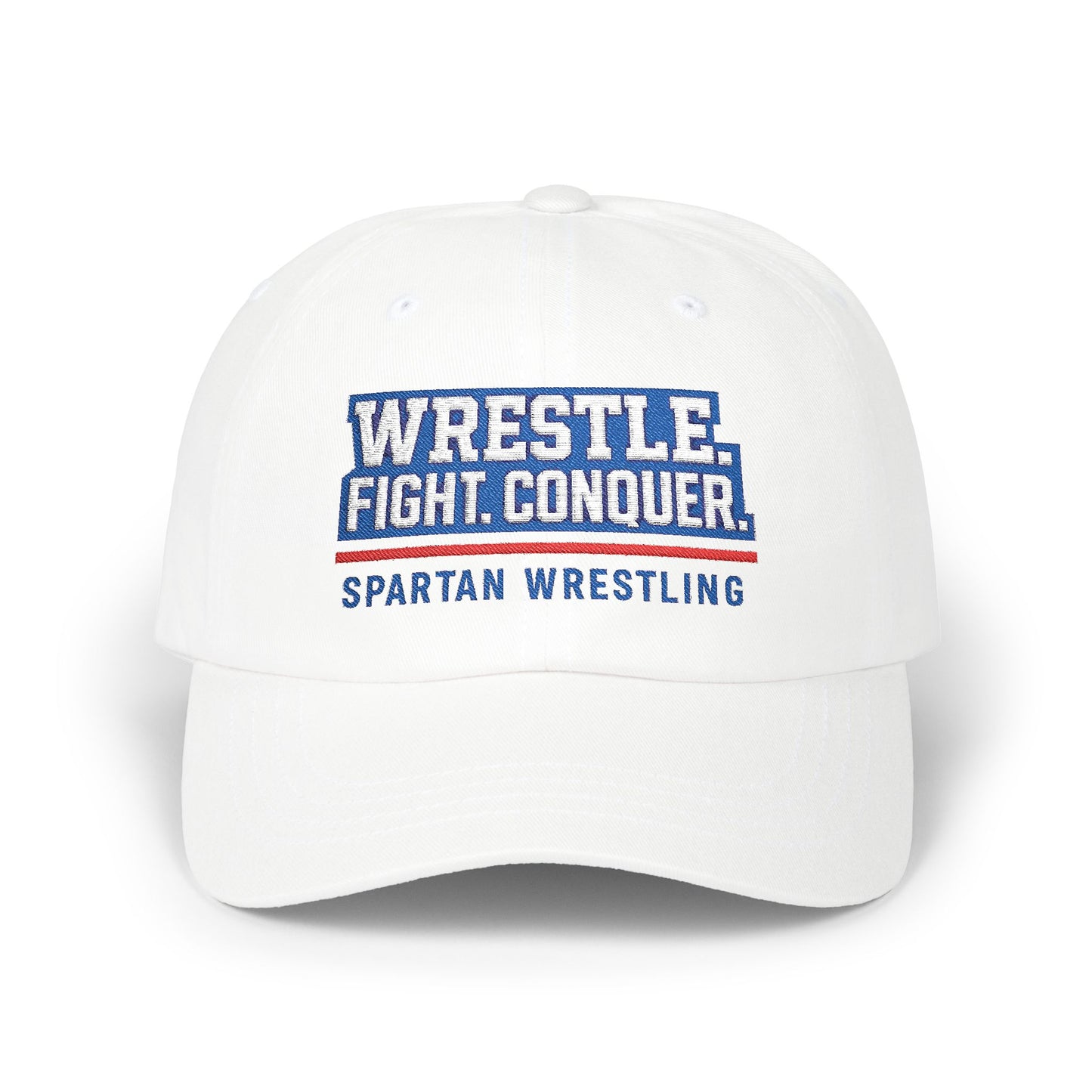 Spartan Wrestle. Fight. Conquer Classic Ballcap
