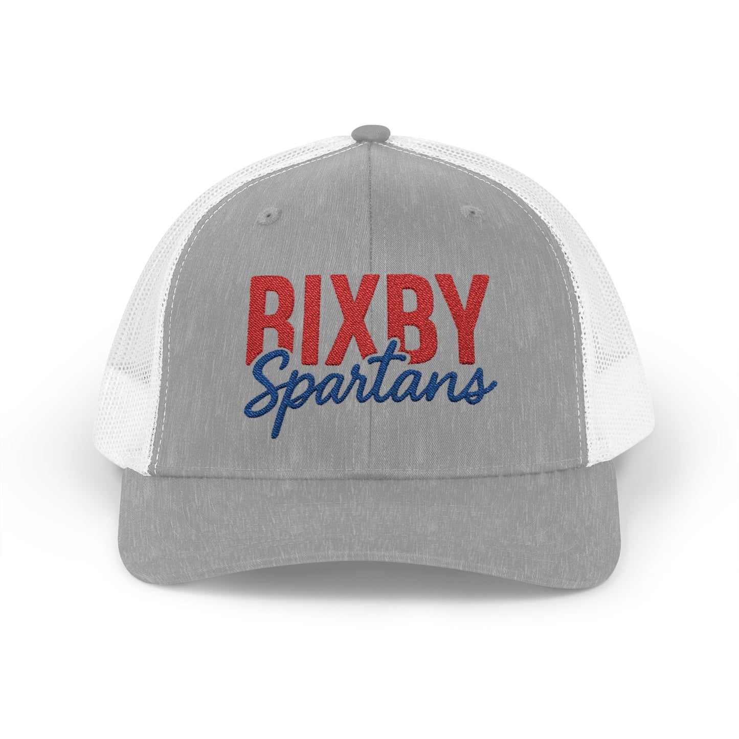 Bixby Spartans Embroidered Trucker Snapback