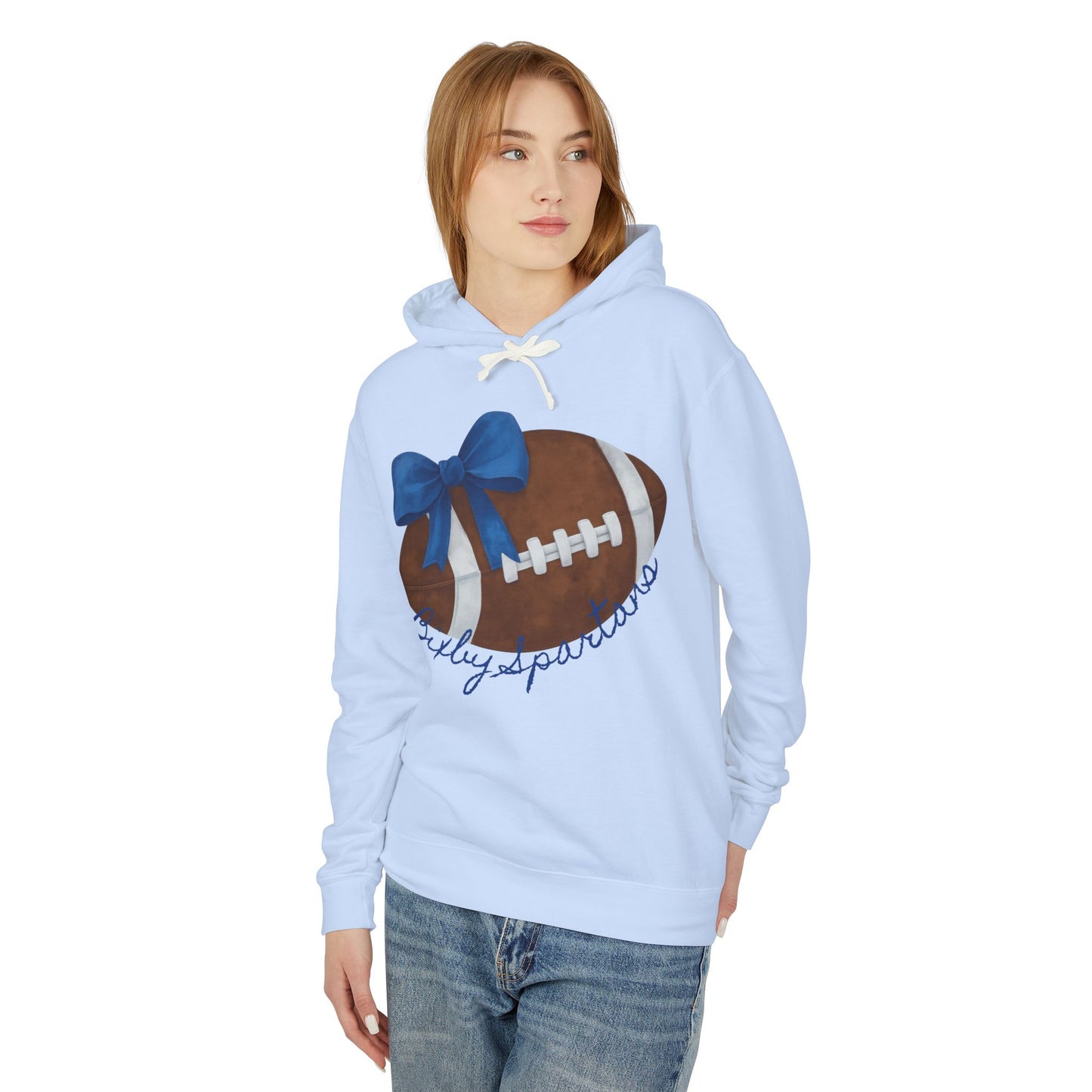 Bixby Spartans Cheer & Football Comfort Colors Hoodie