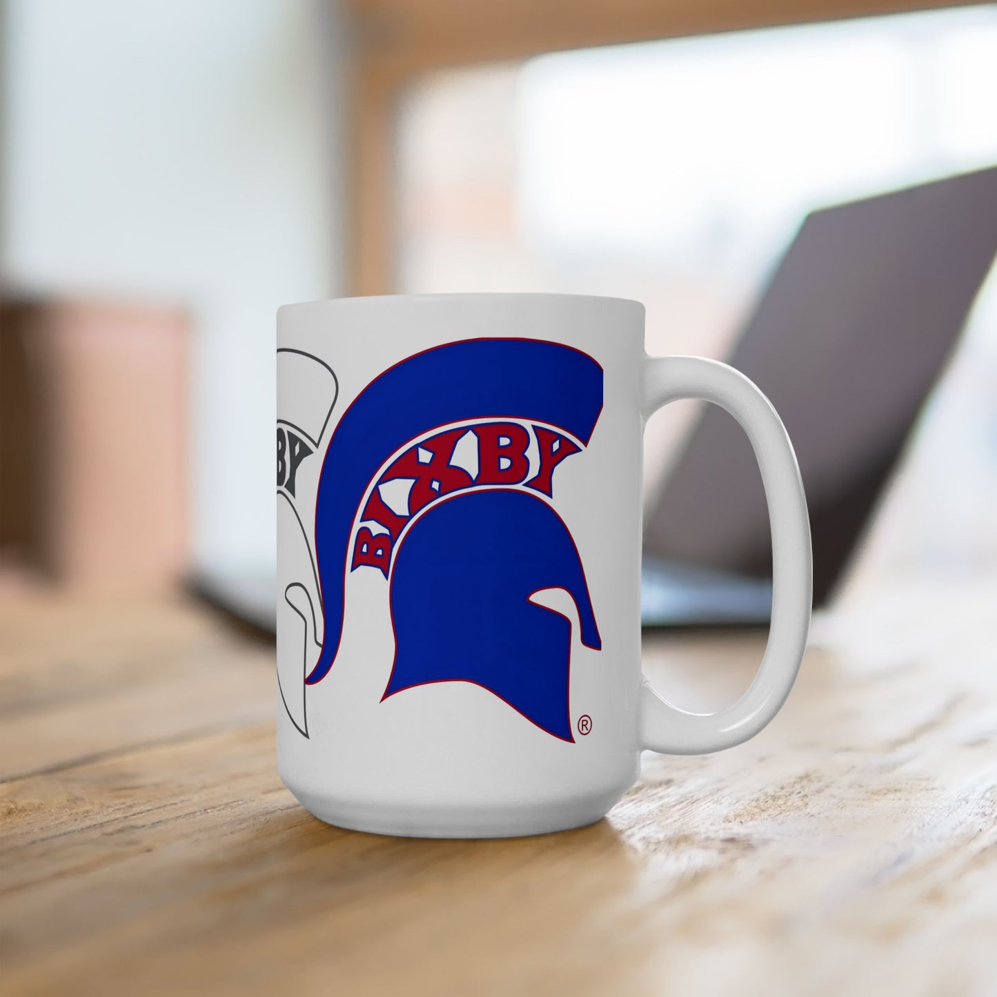 Spartan Red White & Blue Coffee Mug