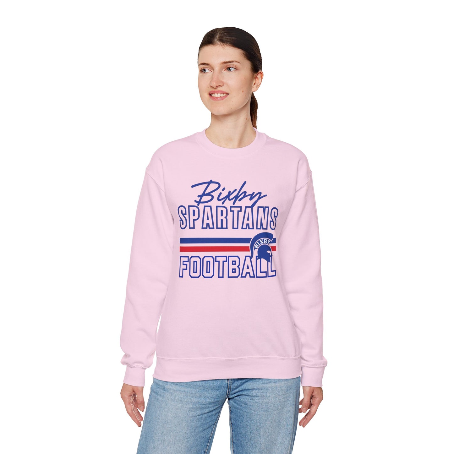 Bixby Spartans Football Gildan Sweatshirt