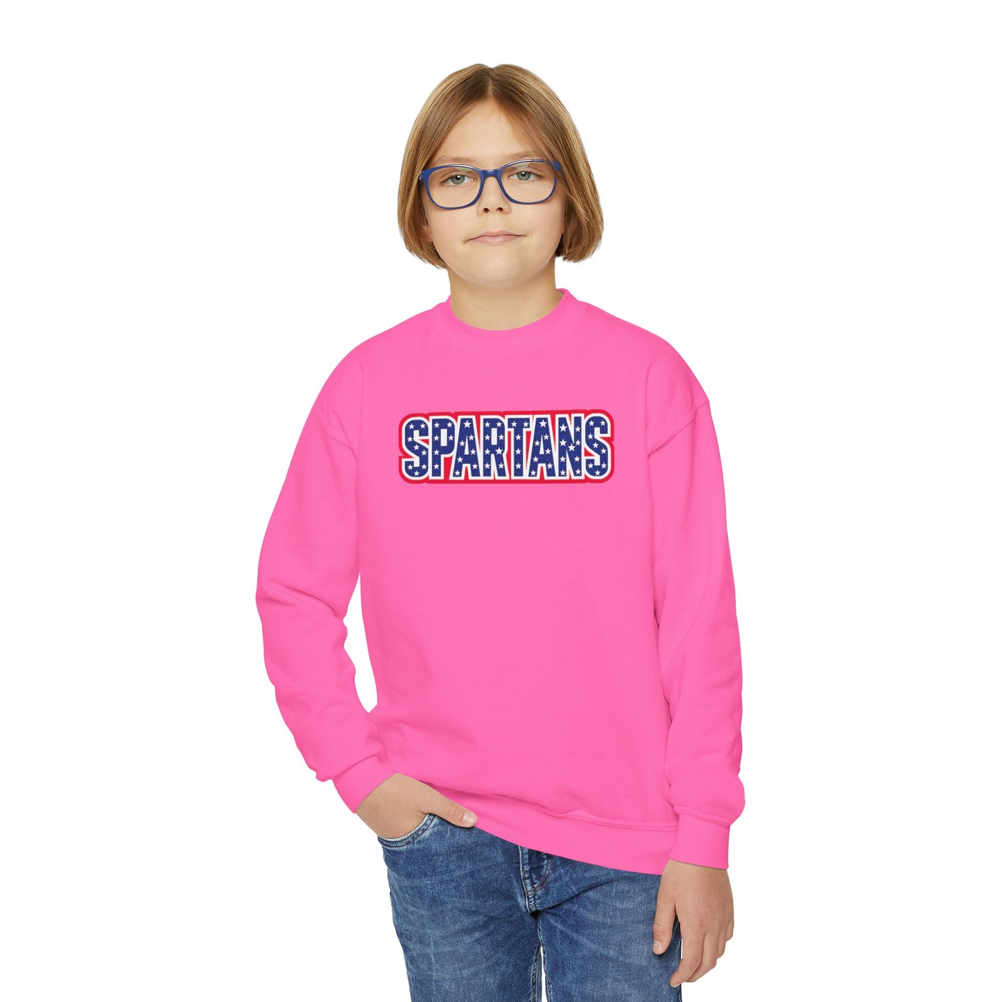 Spartan Patriotic Youth Gildan Sweatshirt