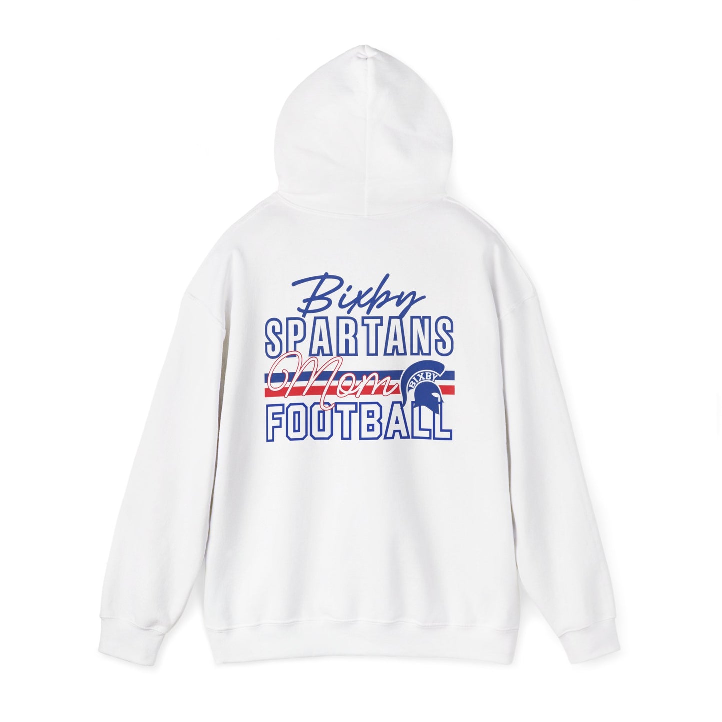 Bixby Spartans Football Mom Gildan Hoodie
