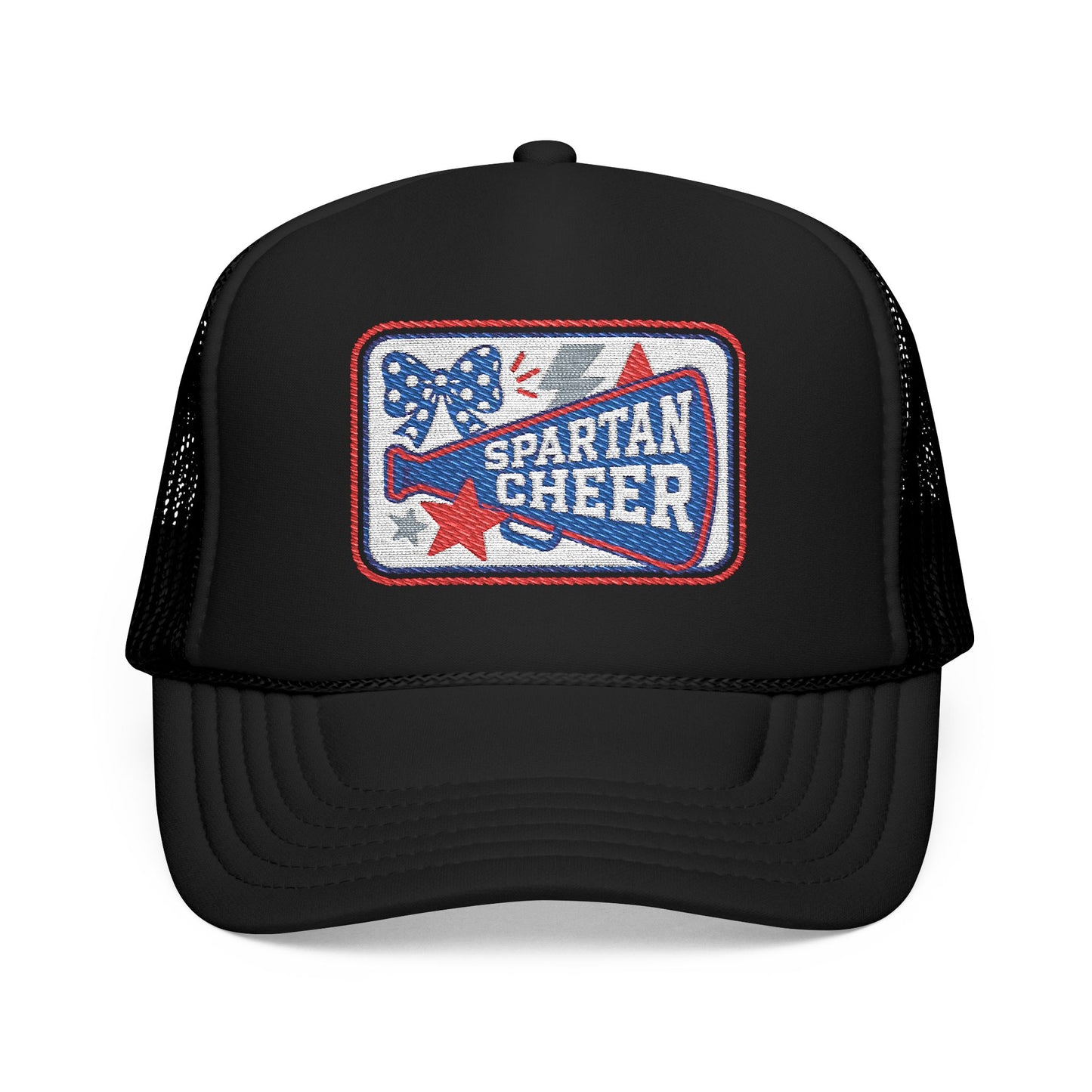 Spartan Cheer Embroidered Foam Trucker Hat
