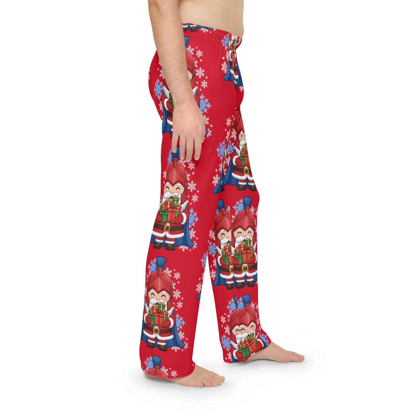 Spartan Santa Red Men's Pajama Bottoms
