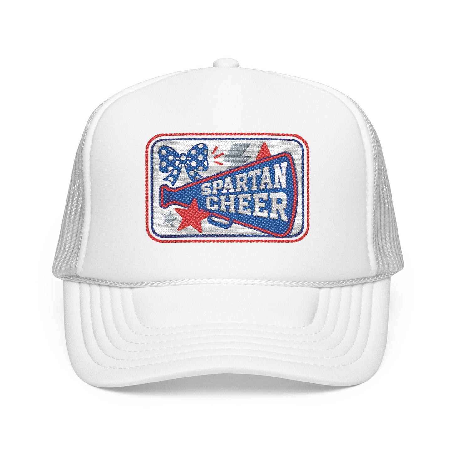 Spartan Cheer Embroidered Foam Trucker Hat