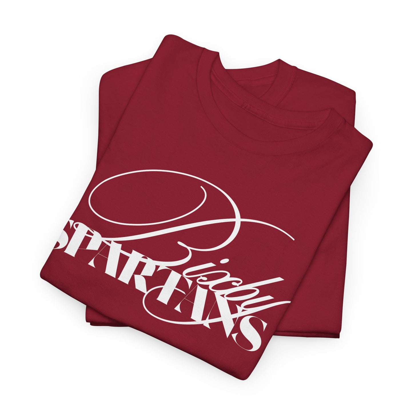 Bixby Spartans Cursive Gildan Tee