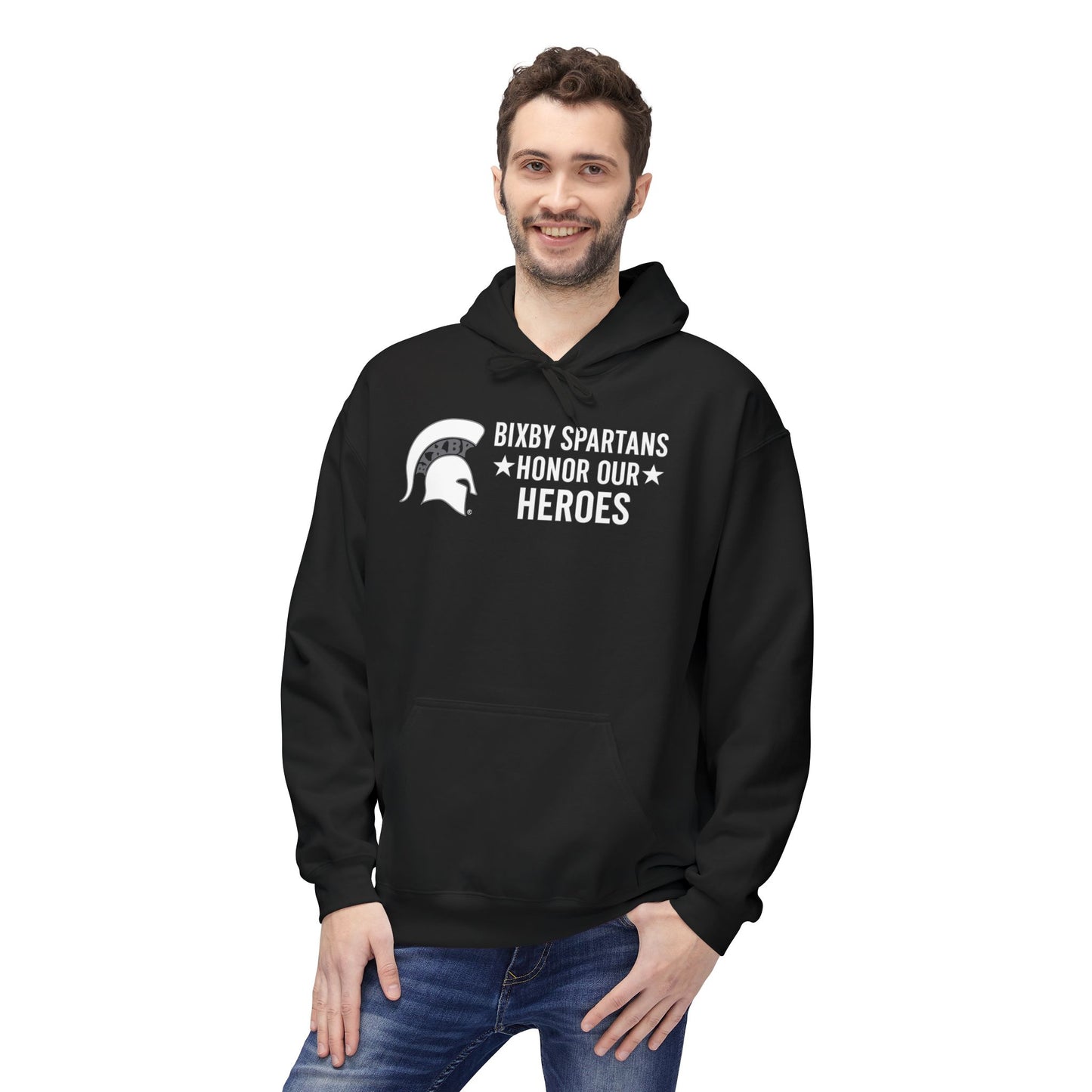 Spartans Honor Our Heroes Gildan Hoodie