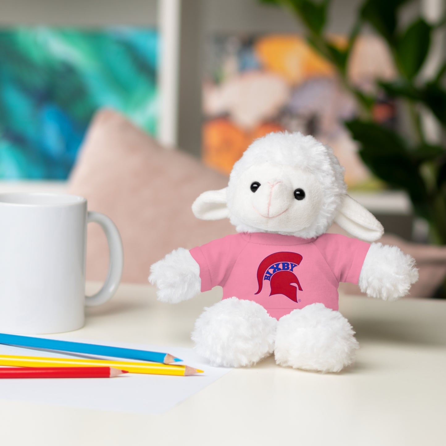 Spartan Stuffed Animal Logo