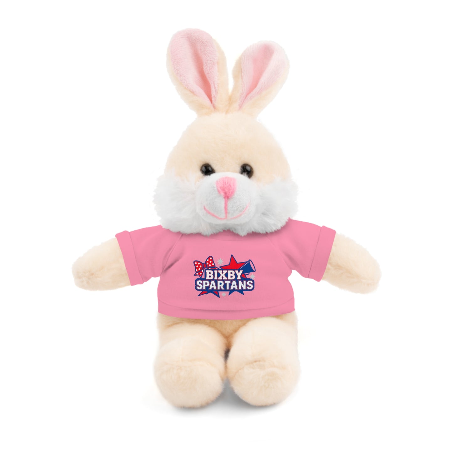 Spartan Cheer Stuffed Animal Logo