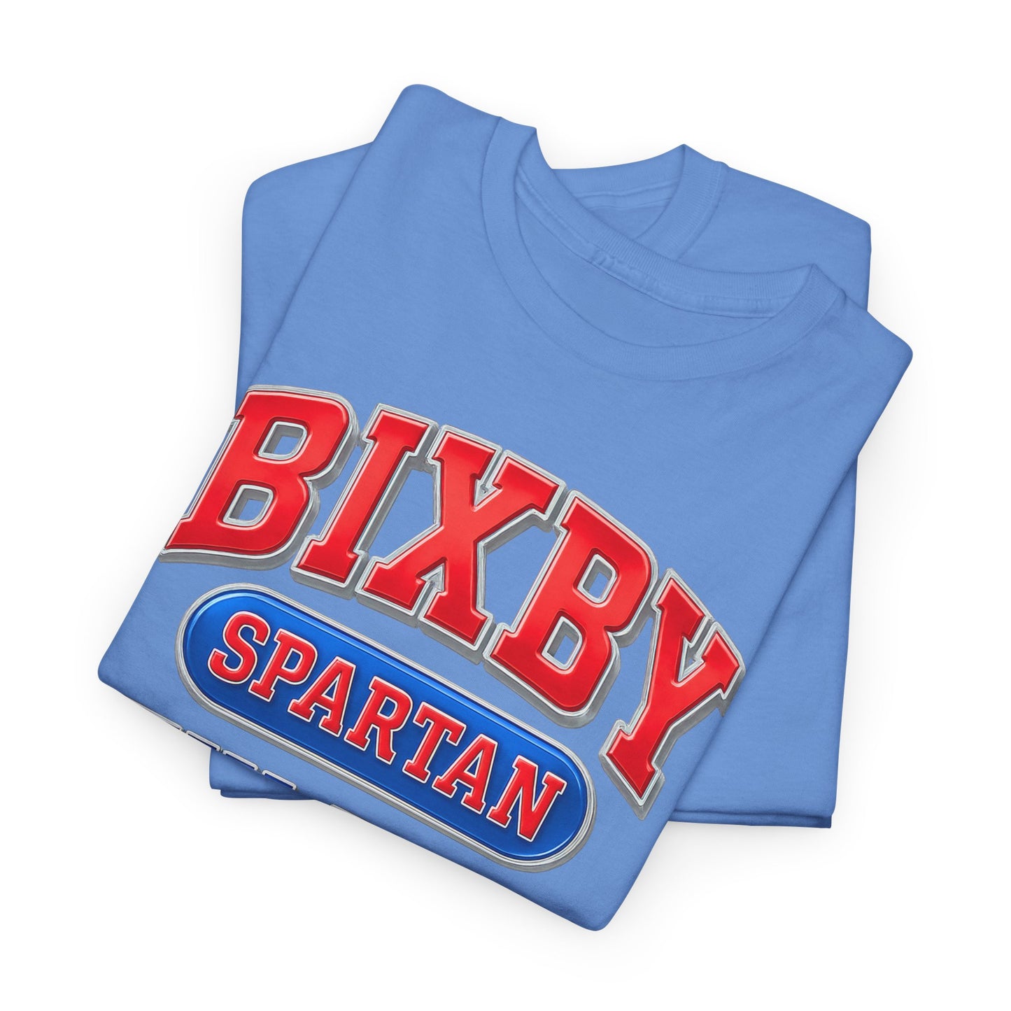 Bixby Spartan Athletics Metallic Gildan Tee