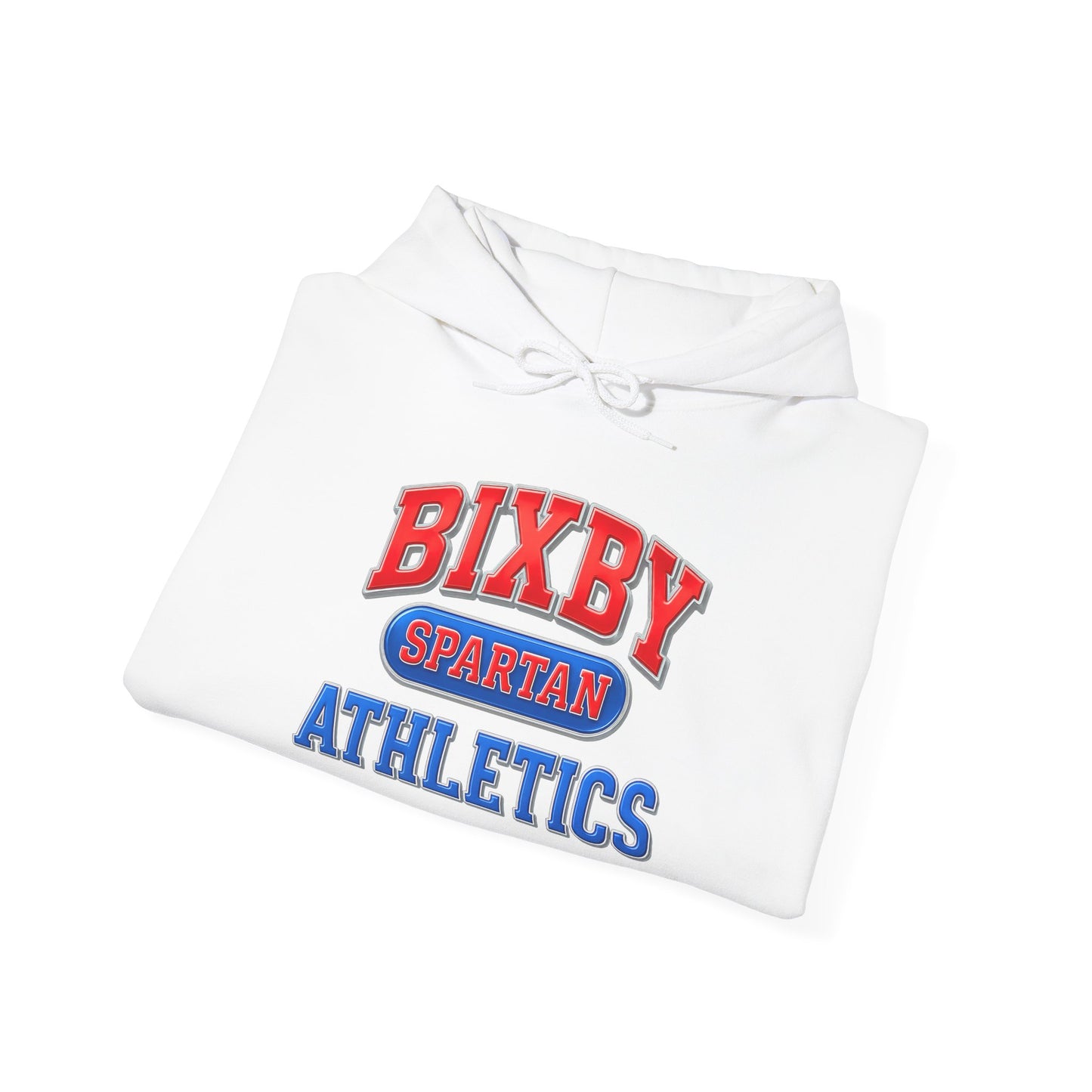 Bixby Spartan Athletics Metallic Gildan Hoodie